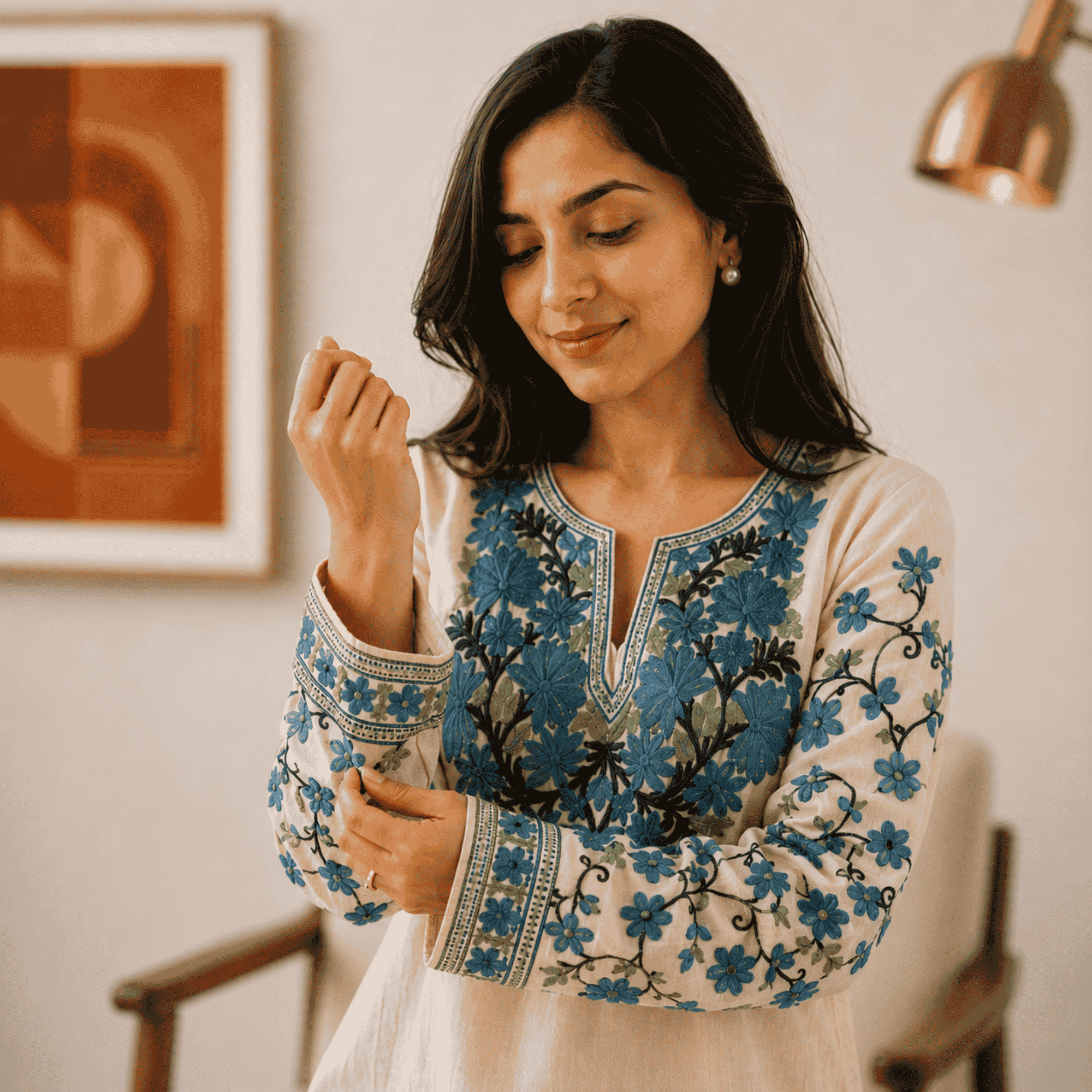 white kurta 1