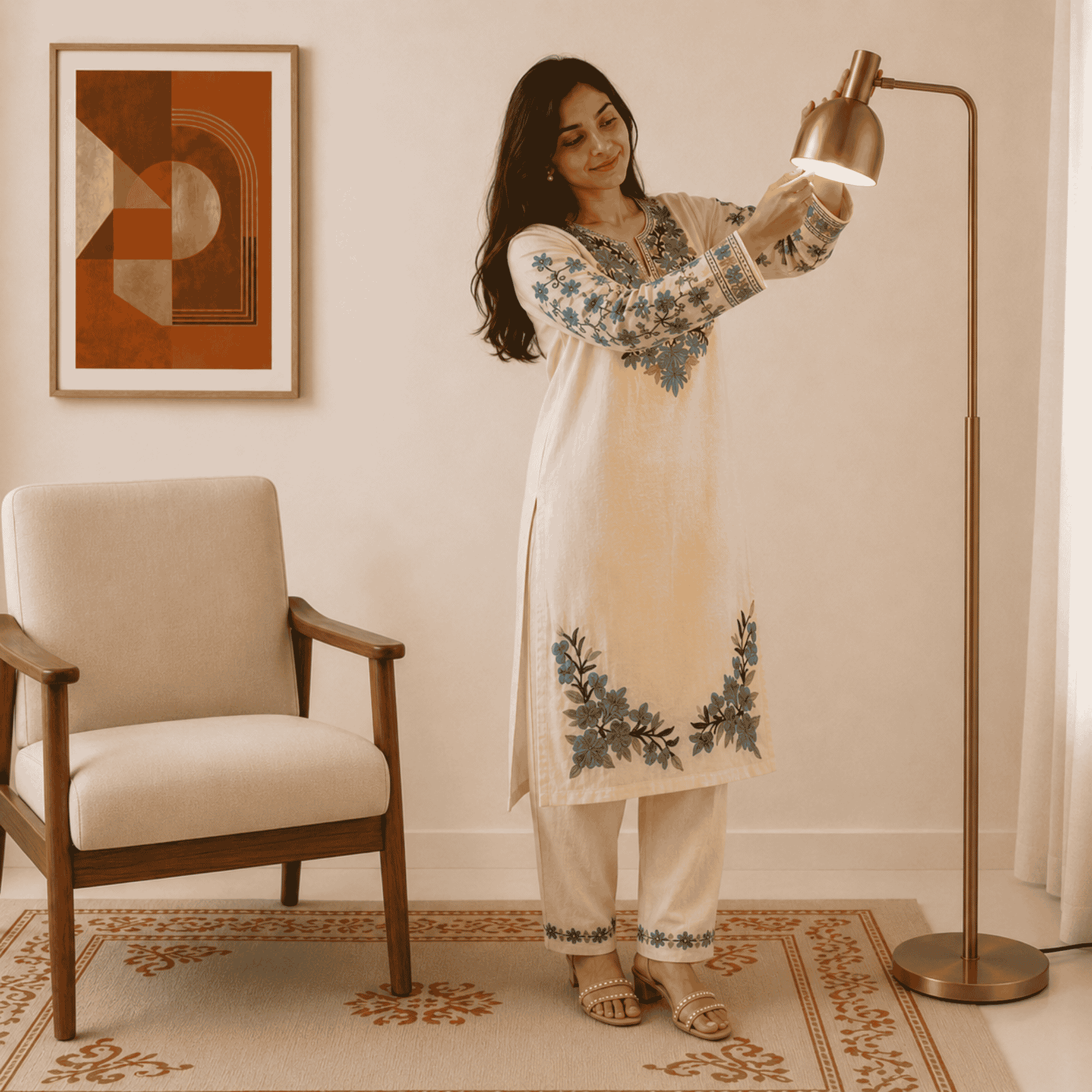 white kurta 2